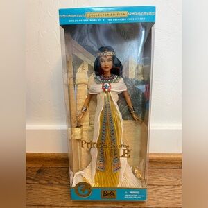 2001 NRFB Barbie Dolls Of The World Princess Of The Nile Doll